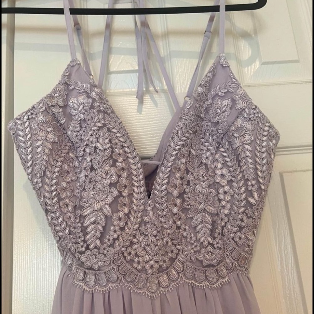 Lulu Lavender Bridesmaid Dress - Extra Small